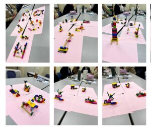 「育児休業者職場復帰支援研修」**レゴ®ブロックで作る「未来の最高の自分と家族」、そして「最高の大津市役所」**